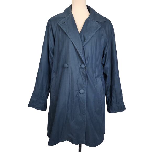 Larry Levine XS Black Pea Coat Jacket - Picture 1 of 5